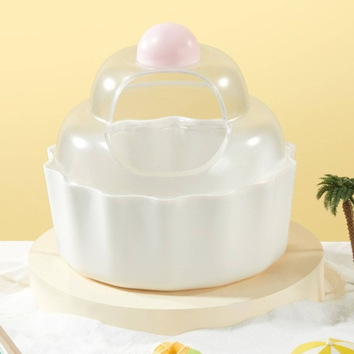 Hamster Badkamer Wastafel wit met doorzichtige kap